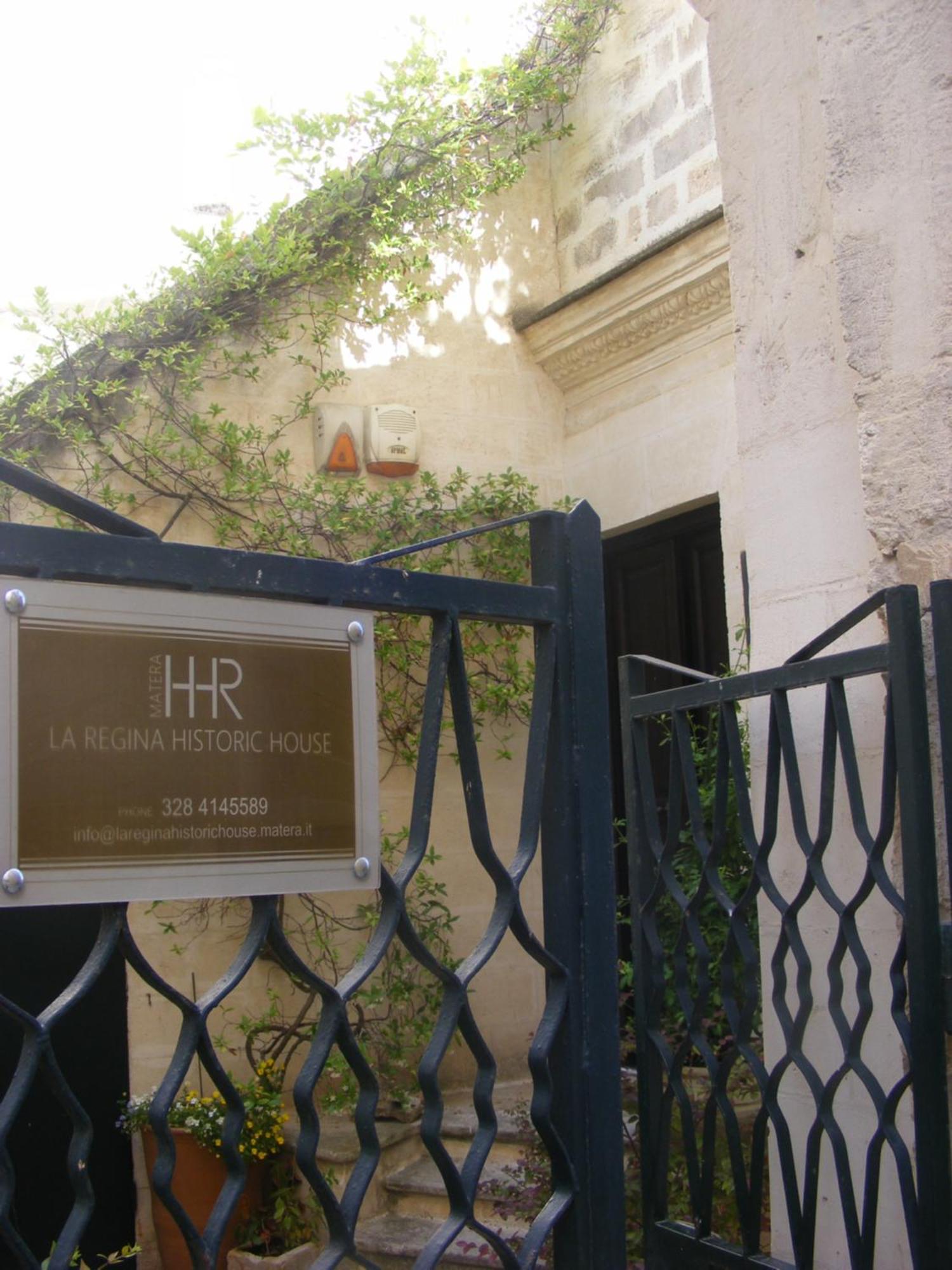 La Regina Historic House Apartment Matera Exterior photo